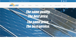 Desktop Screenshot of impress-energy.com